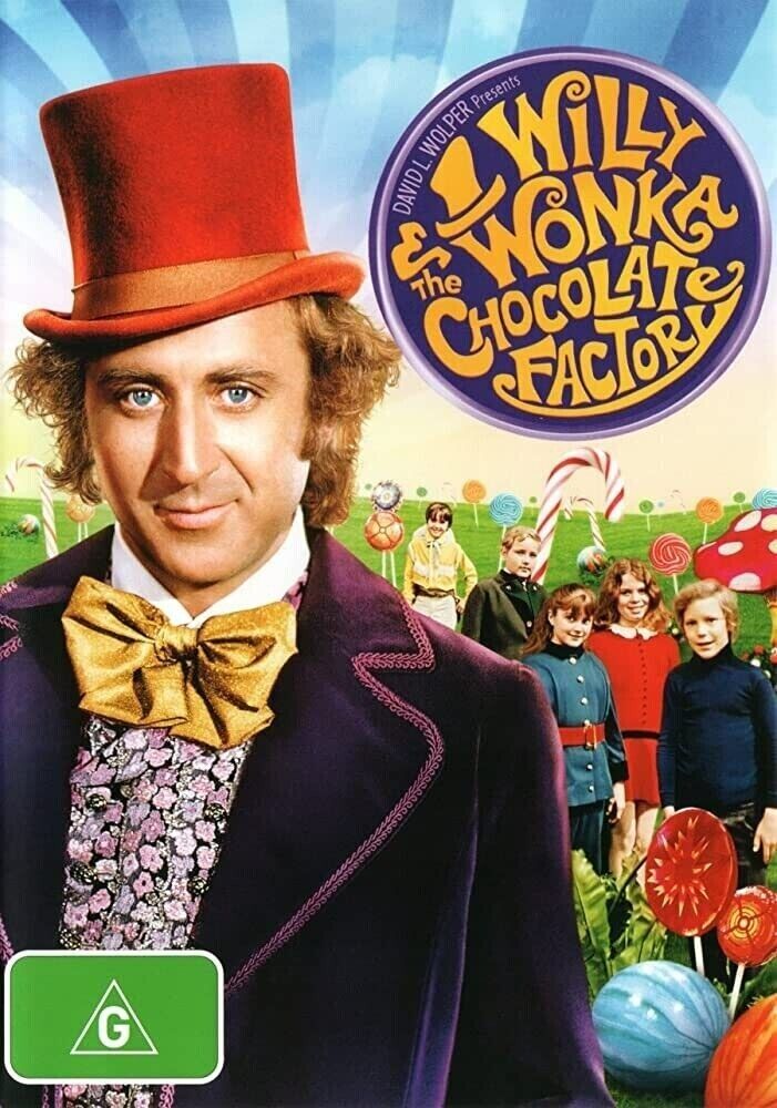 WILLY WONKA and The Chocolate Factory : NEW DVD