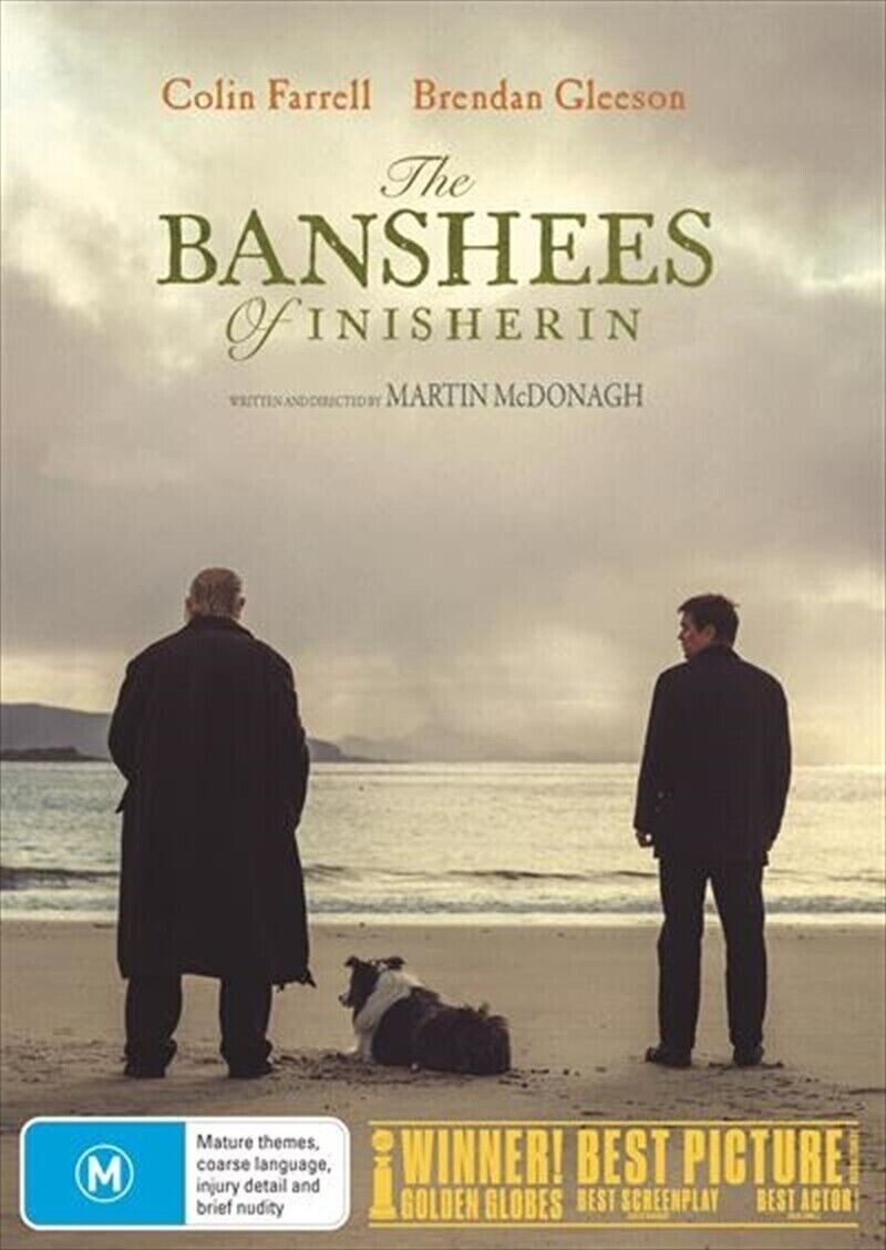 The Banshees Of Inisherin  (DVD,2022) Region 4 - NEW+SEALED