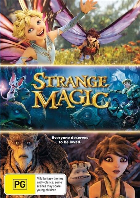 Strange Magic (DVD,2015) Region 4 - NEW+SEALED 