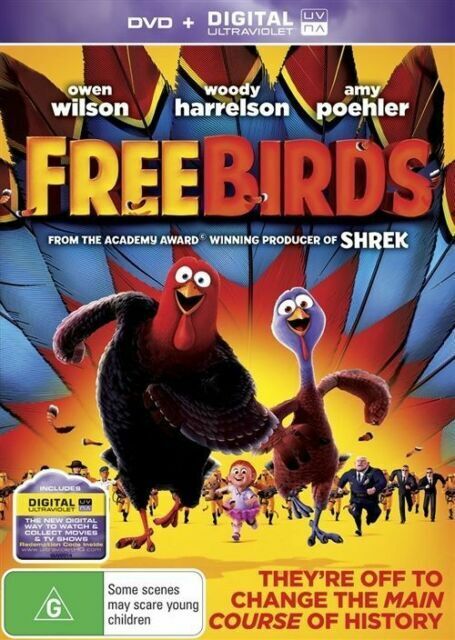 Free Birds DVD+Digital UV - 2010 - NEW+SEALED 