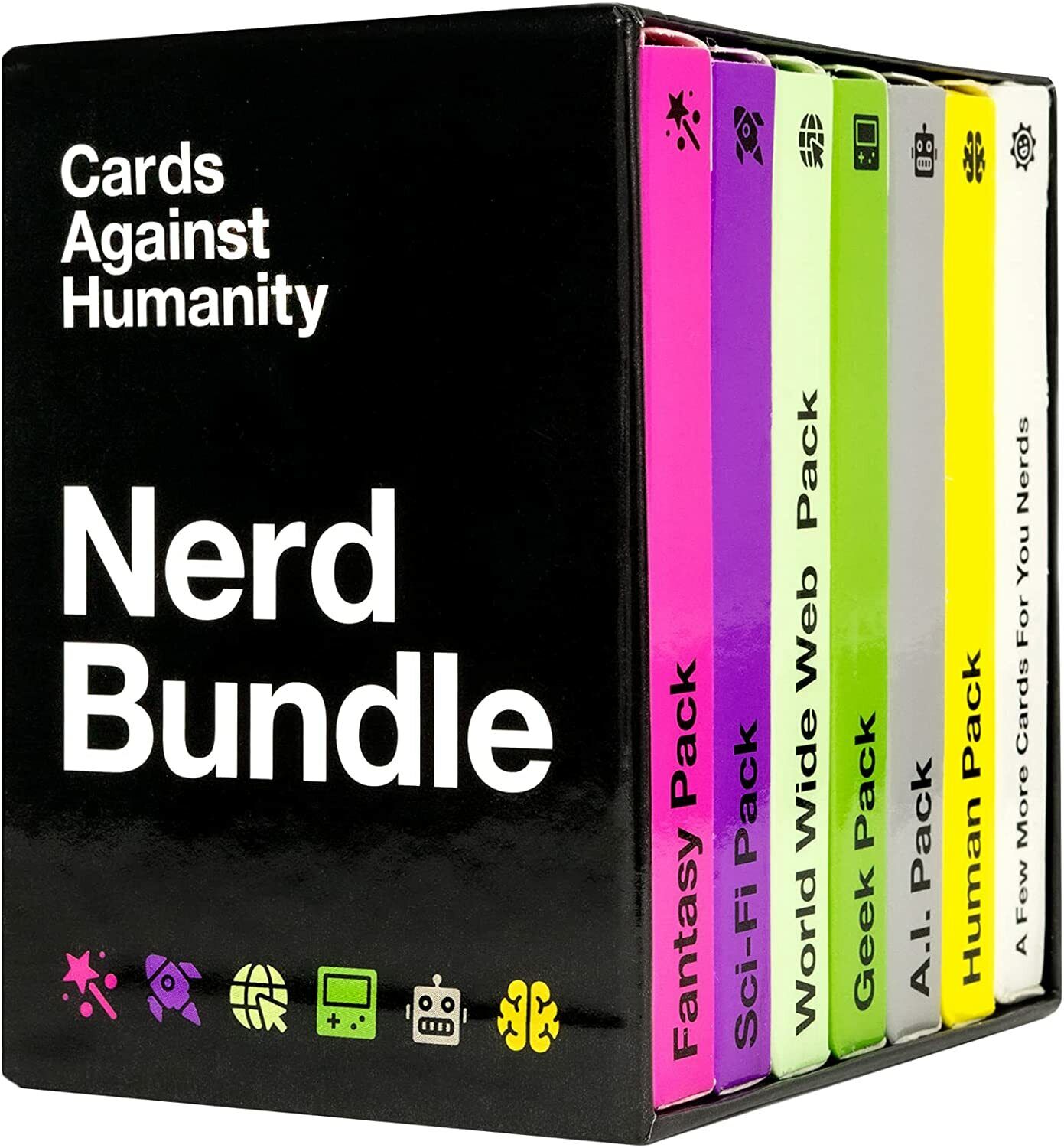 Cards Against Humanity Nerd Bundle - Party Game - NEW 