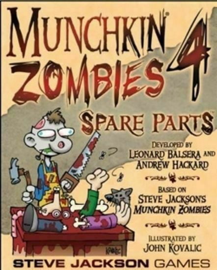 Munchkin Zombies 4: Spare Parts  NEW