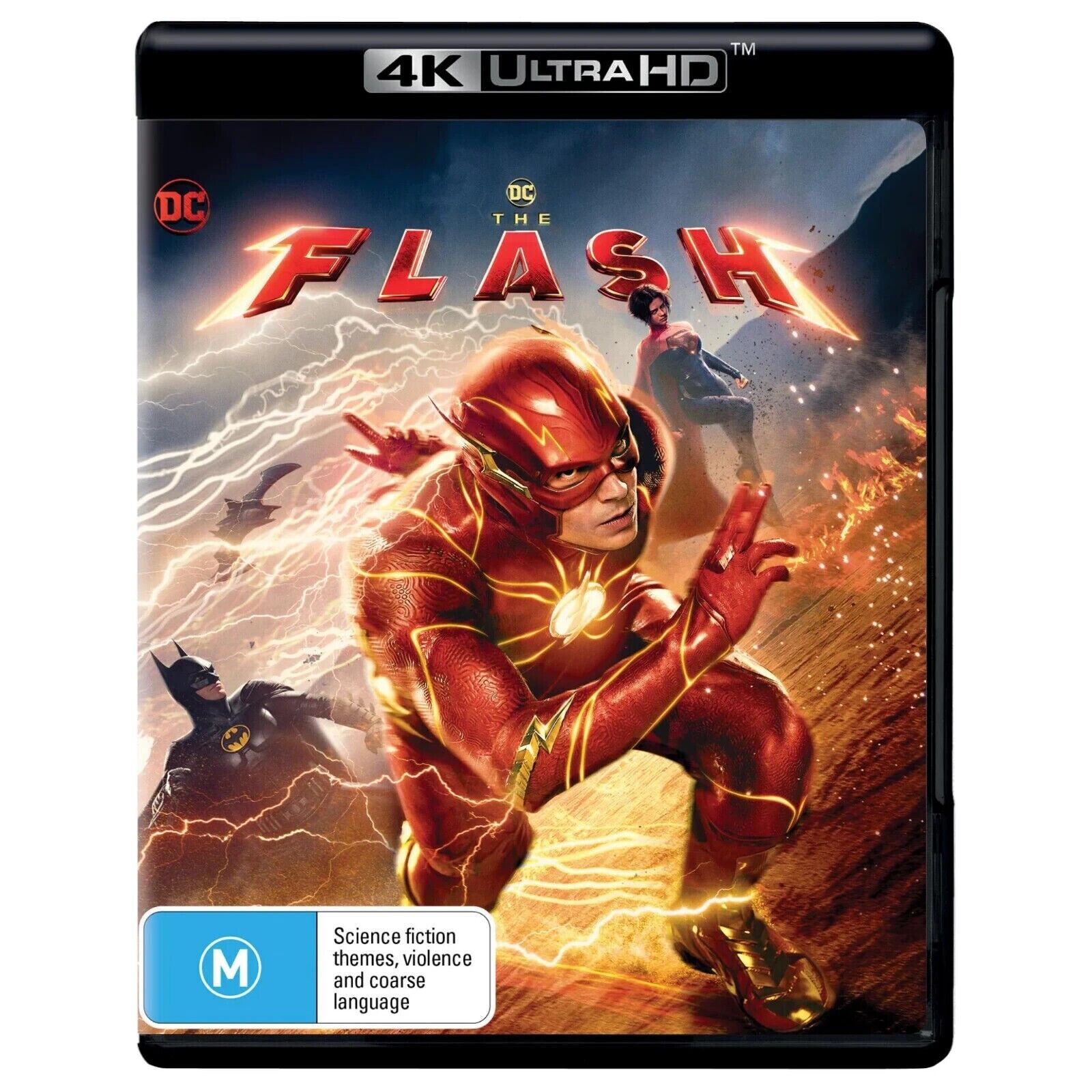 The Flash (4K UHD Blu-Ray, 2023)  Michael Keaton NEW SEALED