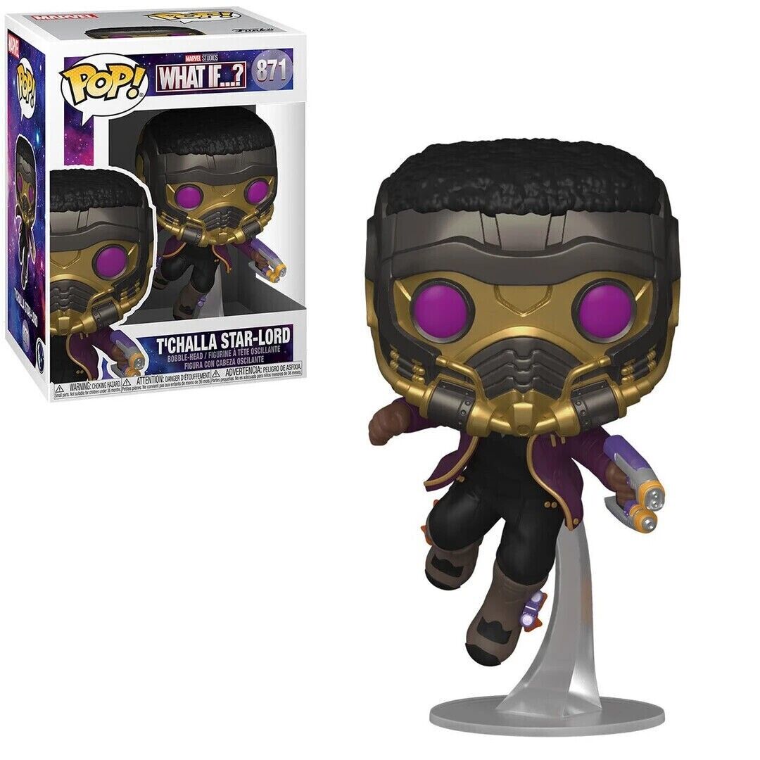 Marvel: What If...? - T'Challa Star-Lord Pop! Vinyl #871 - NEW