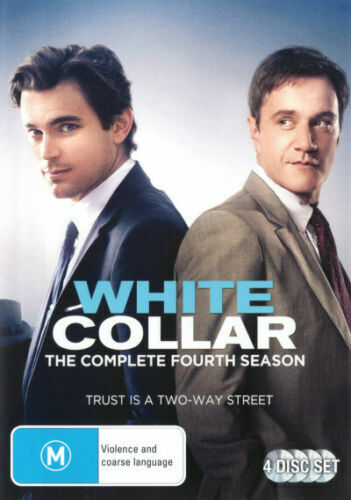 White Collar: Season 4 - (DVD, 4 Disc Set) Region 4 - NEW+SEALED