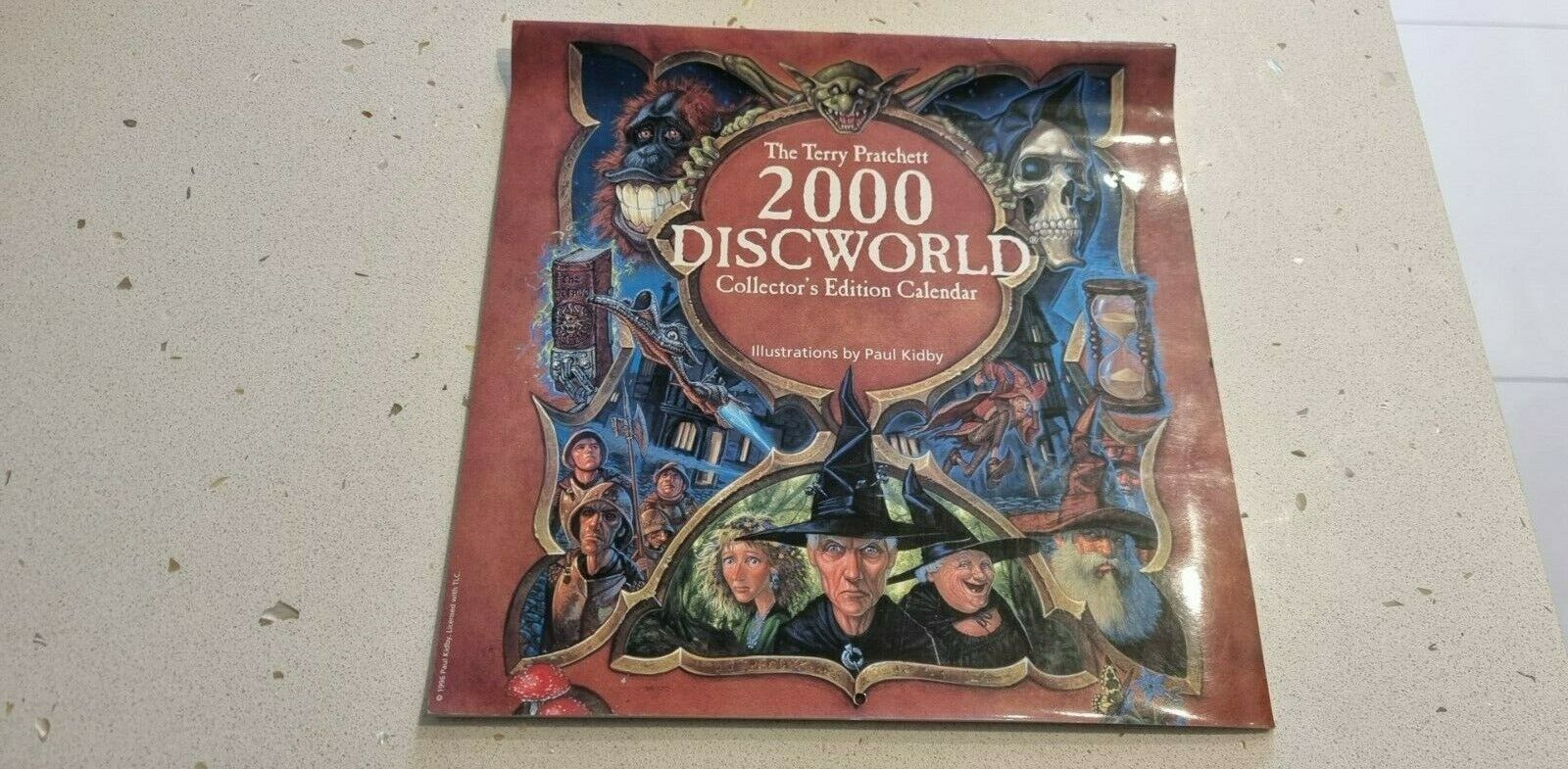 The Terry Pratchett 2000 Discworld Calendar: Collector’s Edition NEW NOT SEALED 