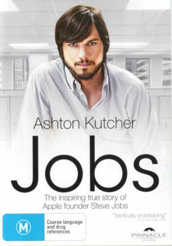 Jobs - (DVD,2013) Region 4 - Ashton Kutcher - NEW+SEALED 