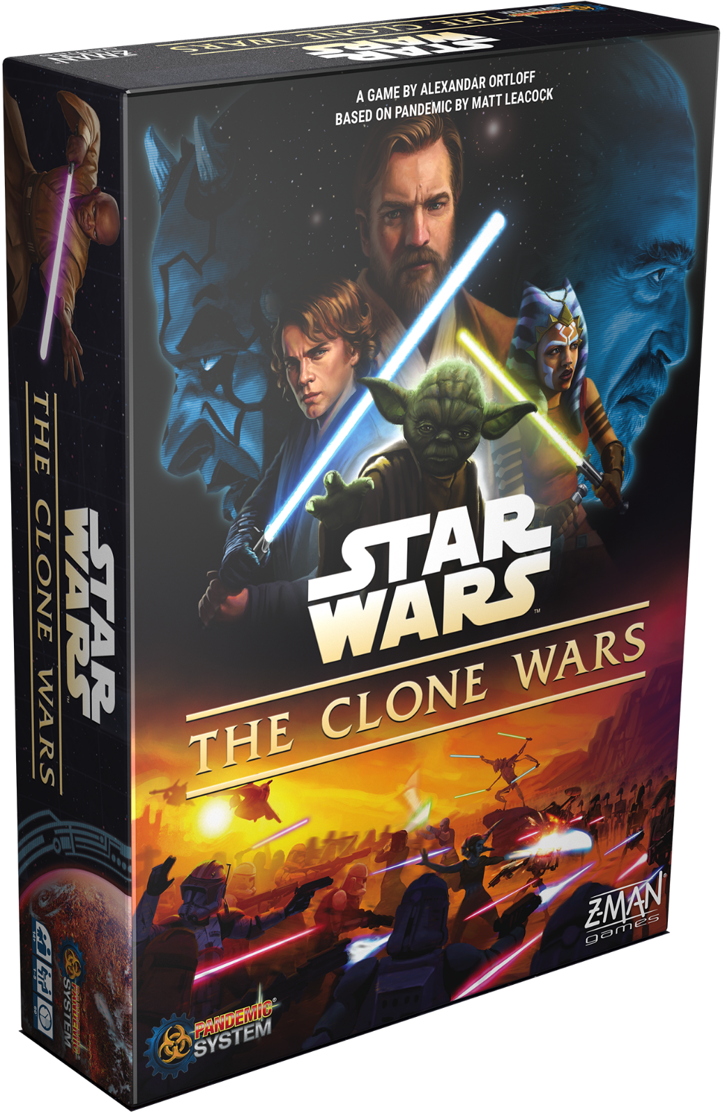 Star Wars The Clone Wars A Pandemic System Game - NEW