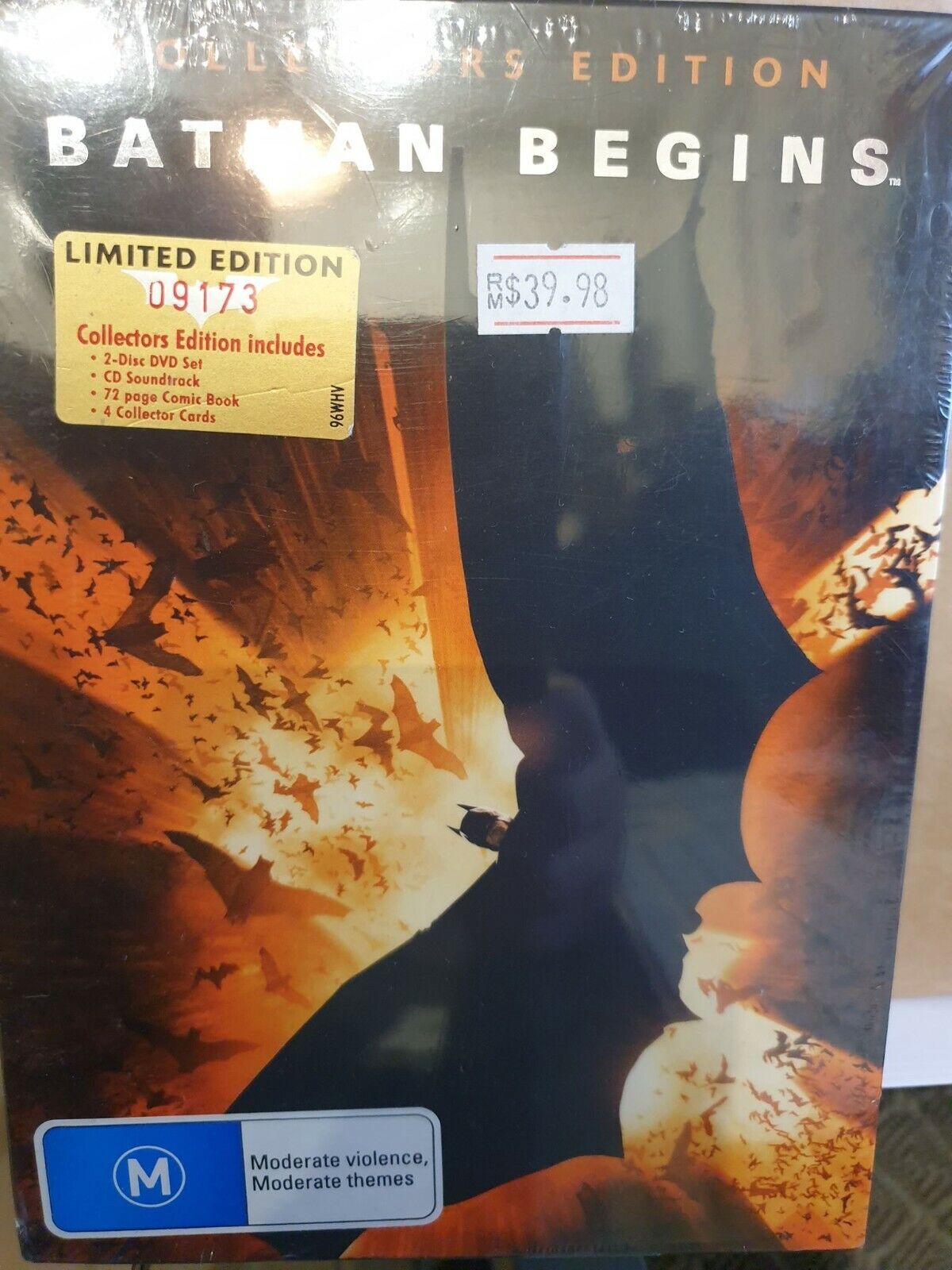 Batman Begins - Collectors Edition Limited Edition 09173 - NEW+SEALED 