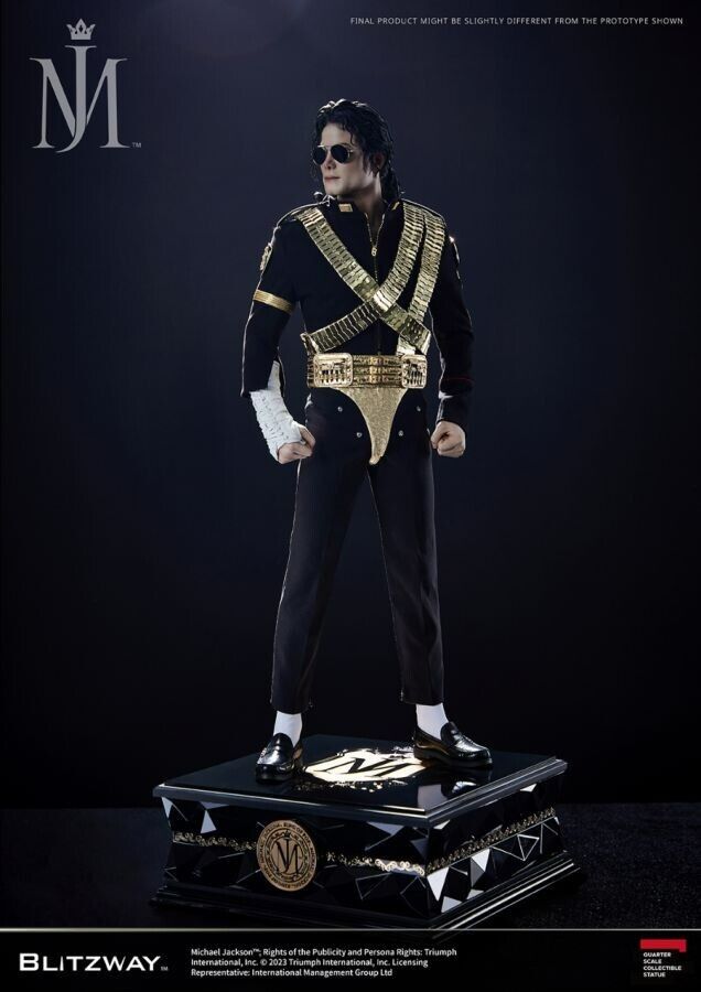 MJ - Michael Jackson - 1:4 Scale Statue Limited Stock Pre-Order July 2024