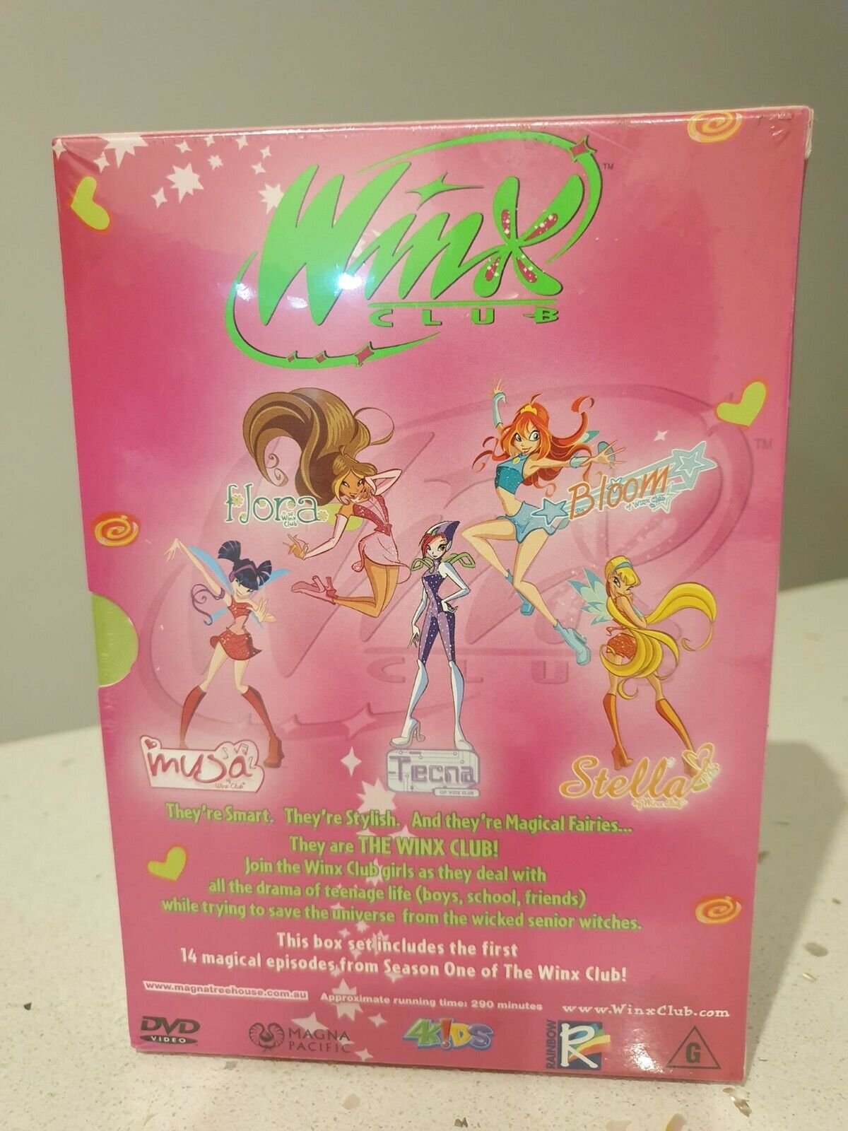 Winx Club Volume 1-3 - Miss Magix-Spelled-It Feels Like Magic DVD R4 NEW SEALED