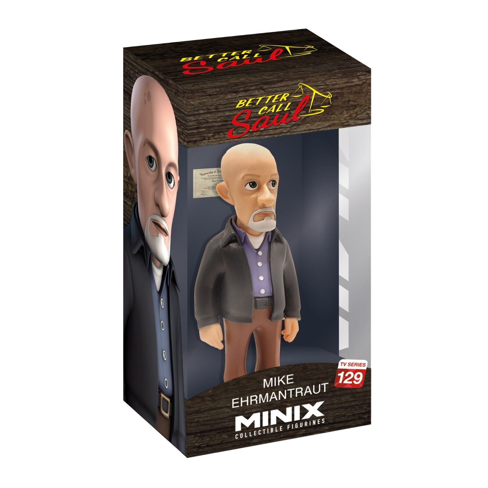 MINIX Better Call Saul Mike Ehrmantraut Figure - NEW