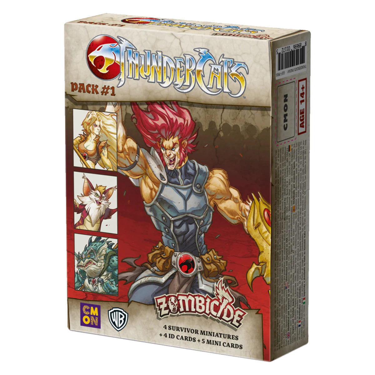 Zombicide Black Plague Thundercats Pack #1 -NEW  OUT NOW!!!