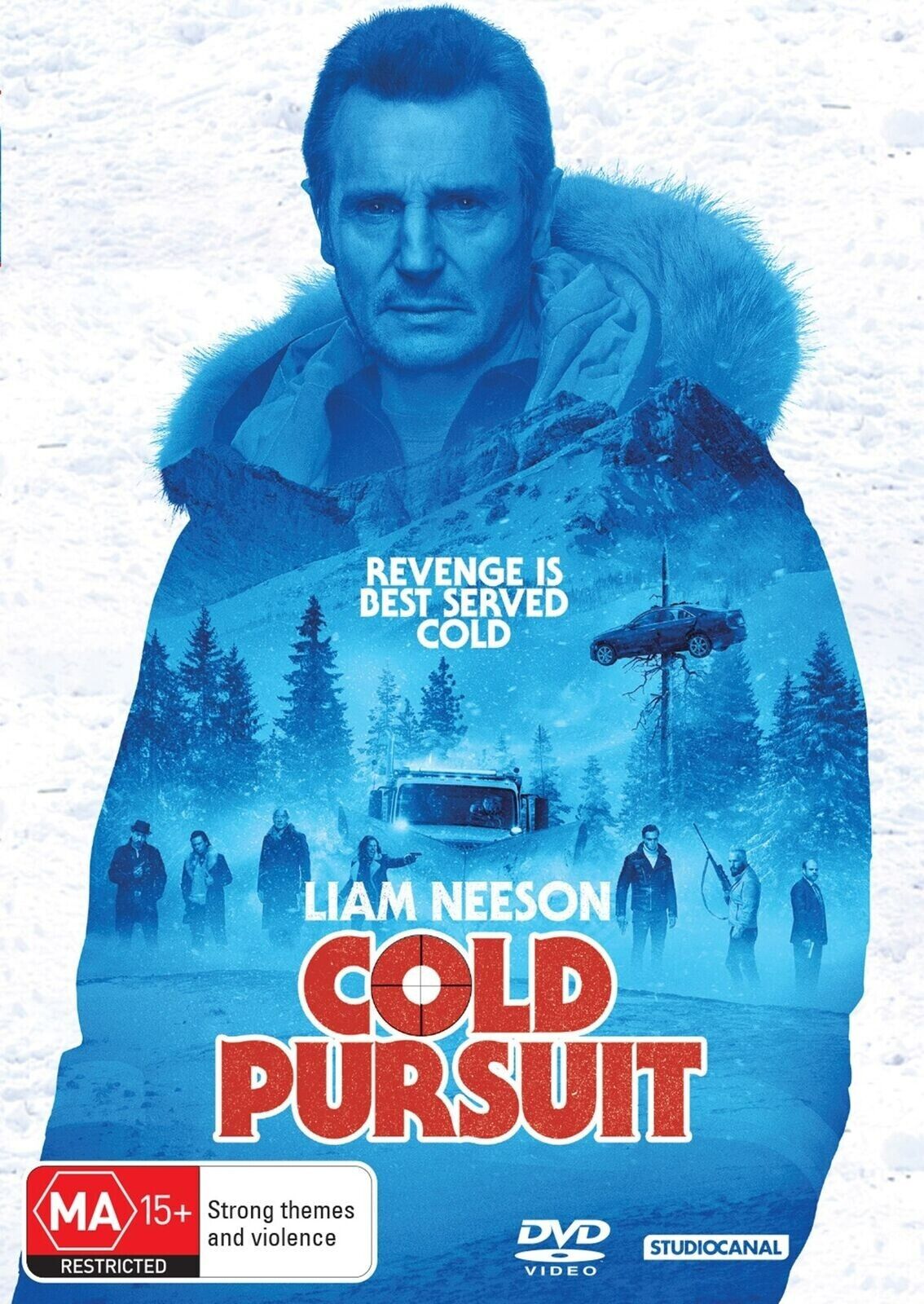 Cold Pursuit (DVD,2019) Region 2,4 NEW+SEALED