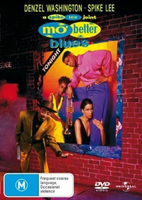 Mo' Better Blues Denzel Washington DVD R4 - NEW+SEALED  