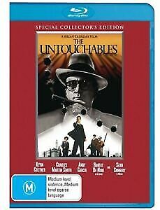 THE UNTOUCHABLES (Blu-ray,2009)Region B  KEVIN COSTNER, SEAN CONNERY -NEW+SEALED