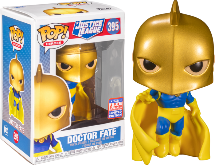 Justice League - Doctor Fate #395 Pop! Vinyl (2021 Summer Convention Exclusive)