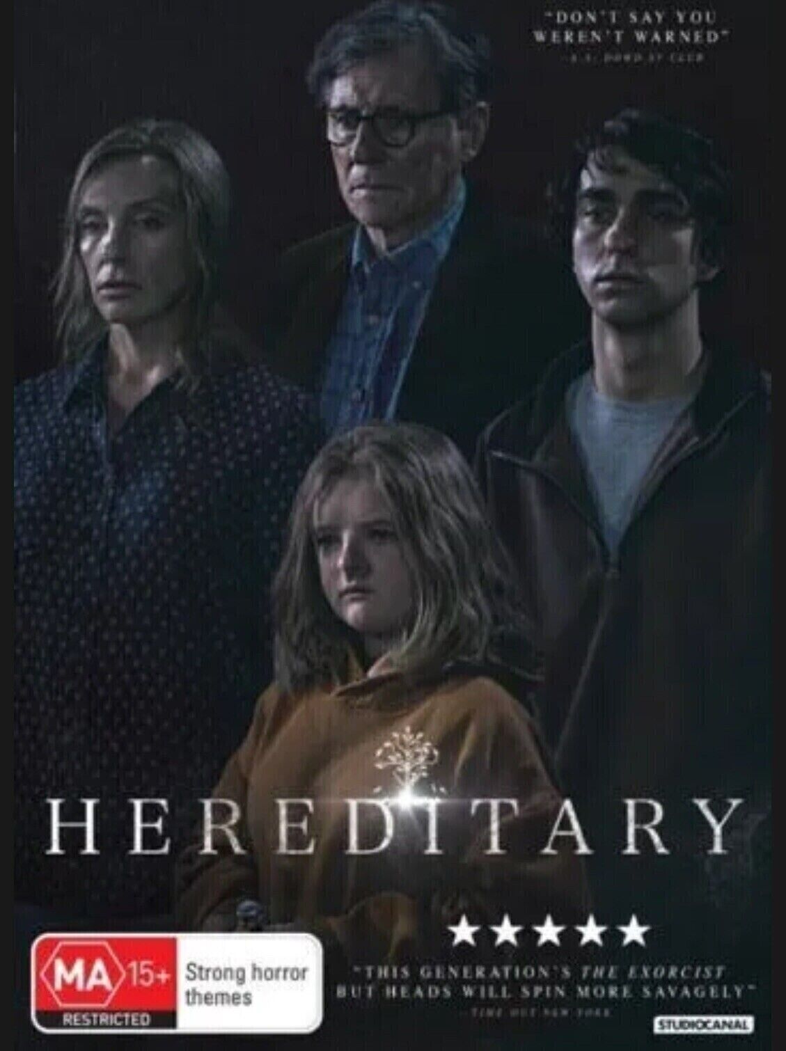 HEREDITARY DVD - Toni Collette, Gabriel Byrne (Region 4) NEW+ SEALED