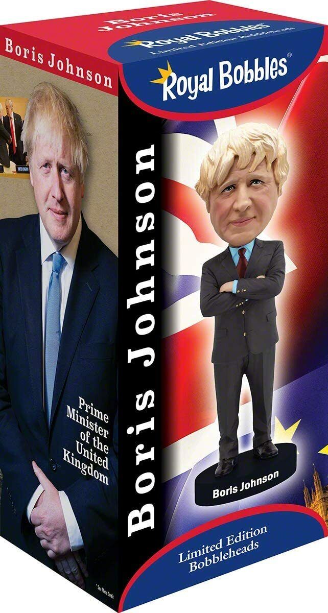 Bobblehead - Boris Johnson - 20cm Bobblehead - NEW