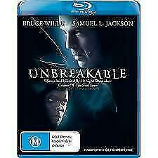 UNBREAKABLE (Blu-ray,1999 )BRUCE WILLIS, SAMUEL L JACKSON -Region B - NEW+SEALED