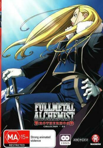 Fullmetal Alchemist Brotherhood Collection 3 DVD |Epis.27-39 |Region 4 - NEW+SEA