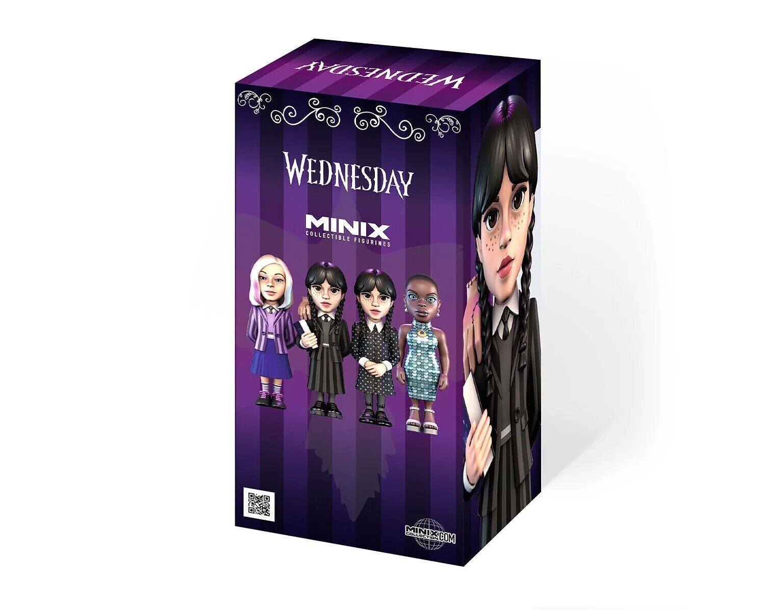 Wednesday Addams with Thing Minix Vinyl Figure - NEW