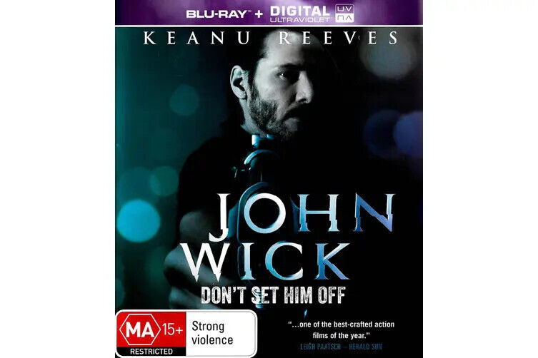 John Wick (Blu-ray,2014) - Region B - NEW+SEALED