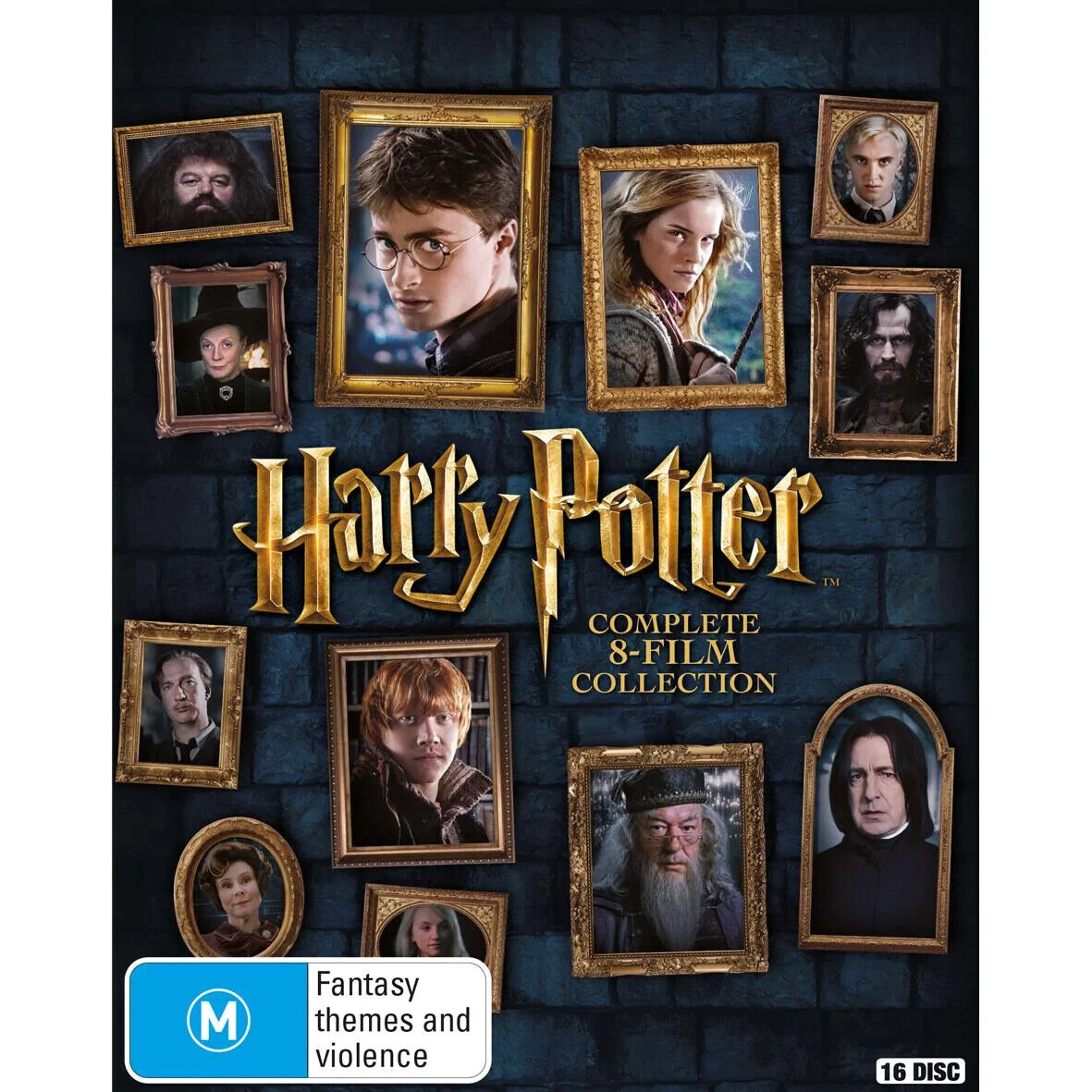 Harry Potter - 8 Film Complete Collection (Blu-ray,16 Disc Set) NEW+SEALED