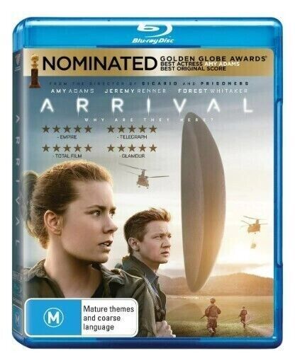 Arrival AMY ADAMS & JEREMY RENNER (Blu ray, 2017)  NEW SEALED