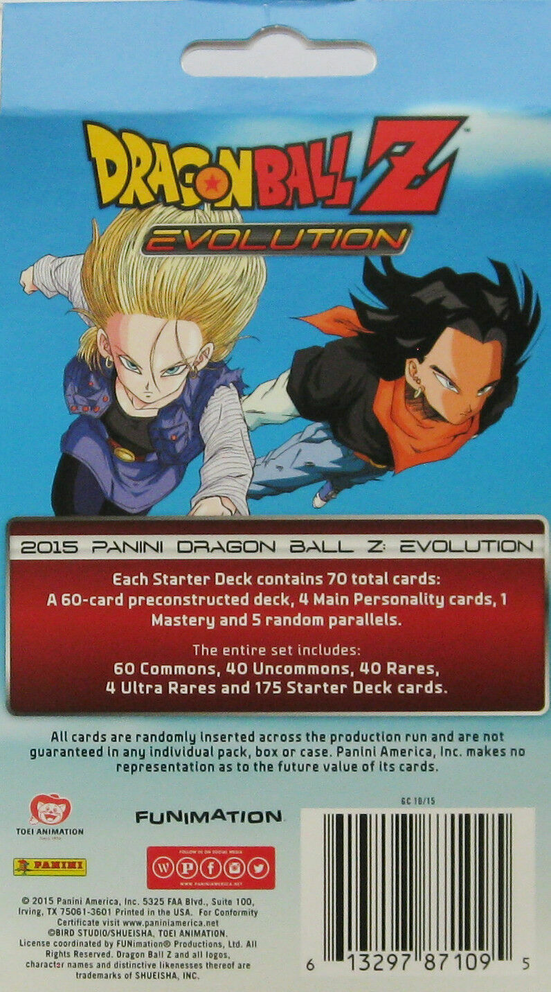 Dragon Ball Z Evolution Starter Deck 70 Card Pack Genuine  AU Stock - NEW+SEALED