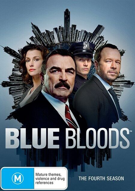 Blue Bloods The Fourth Season 4 Series Four DVD Region 4 NEW+SEALED 