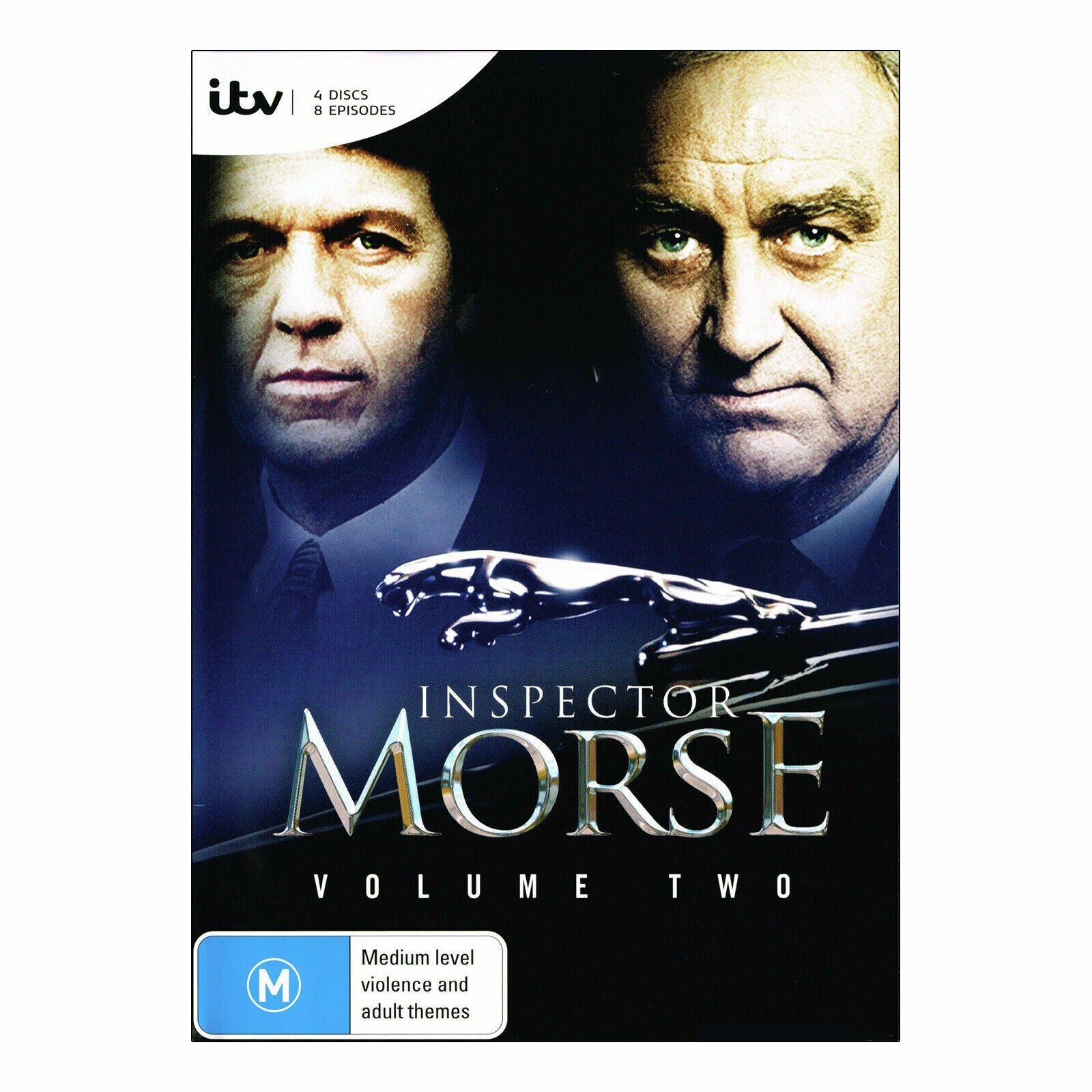 INSPECTOR MORSE: VOLUME 2 (4 Disc Set,DVD) Region 4 - NEW+SEALED 