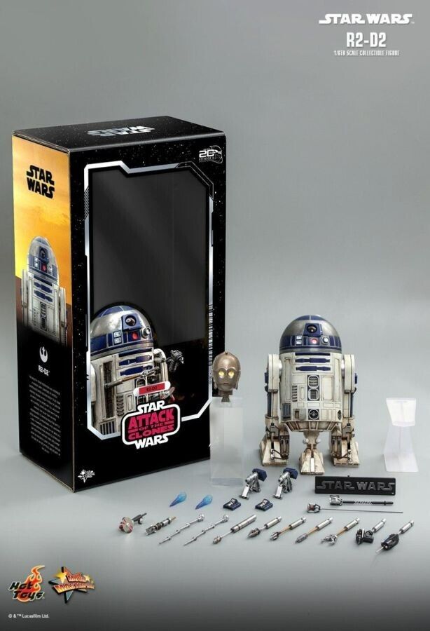 Star Wars - R2-D2 Attack of the Clones 1:6 Scale Action Figure - NEW