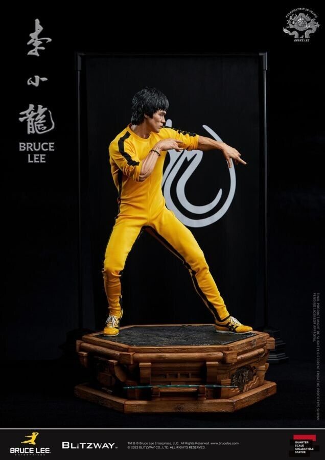 Bruce Lee - 50th Anniversary 1:4 Tribute Statue 55 cm BLITZWAY Pre-Order Jun2024