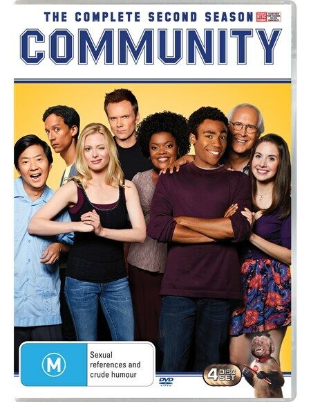 Community The Complete Second Season 2 Series Two DVD- Region 4 -NEW+SEALED 