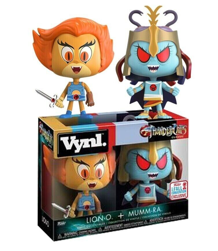 ThunderCats Lion-O & Mumm-Ra NYCC 2017 Exclusive Vynl. Vinyl Figure 2 Pack