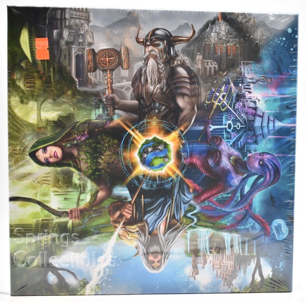 4 Gods Board Game [Asmodee Fantasy Strategy Puzzle Tiles 2-4 Players] NEW