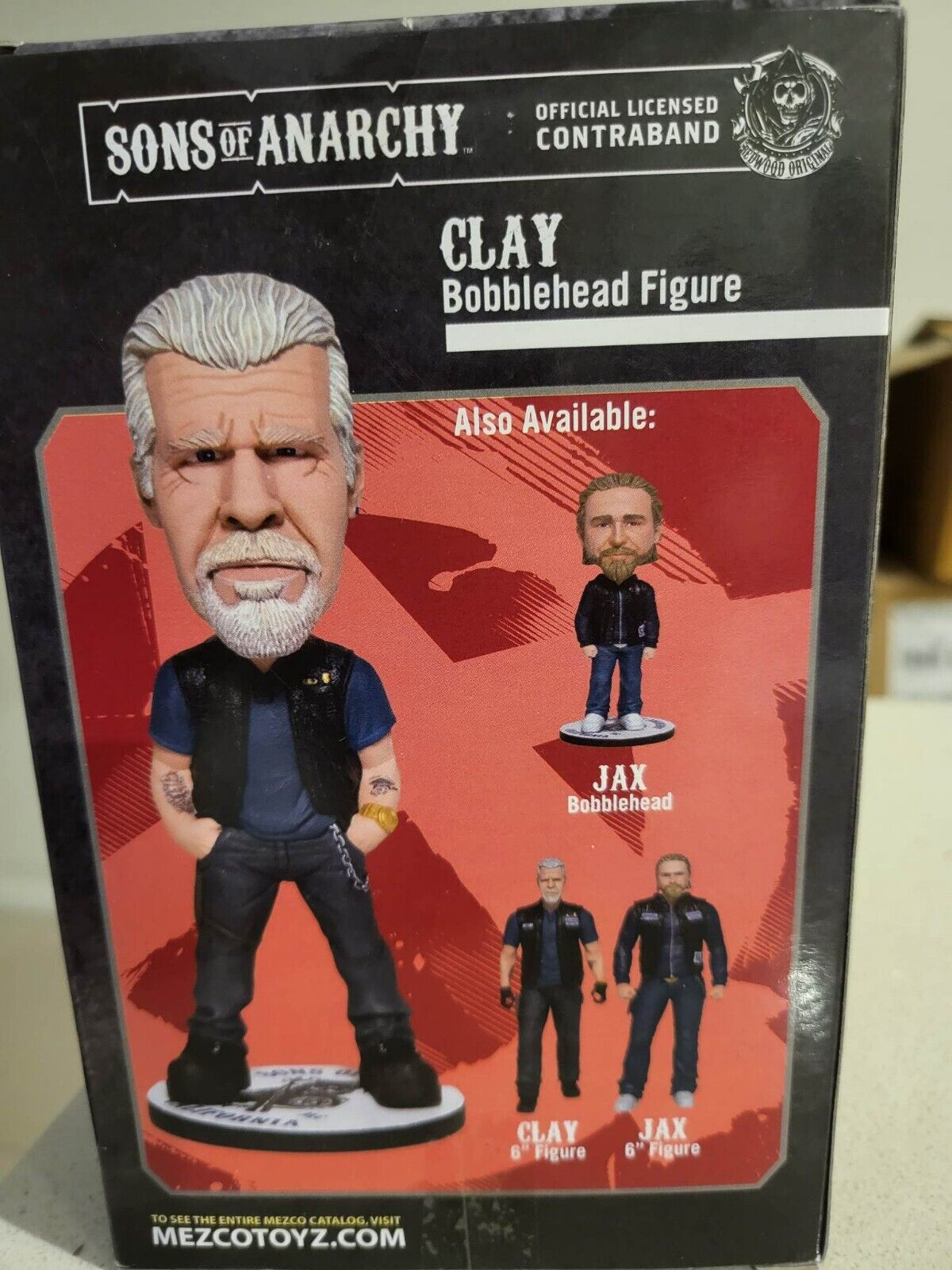 Sons of Anarchy - Clay Morrow Bobble Head Figure - NEW