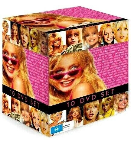 GOLDIE HAWN COLLECTION  10 DVD SET Region 4 - COLLECTION BOXSET - NEW+SEALED