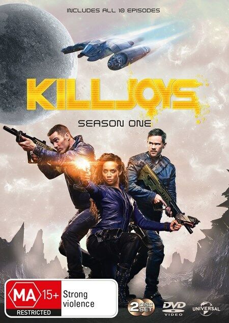 Killjoys Season 1 Series One DVD Region 4 NEW+SEALED 