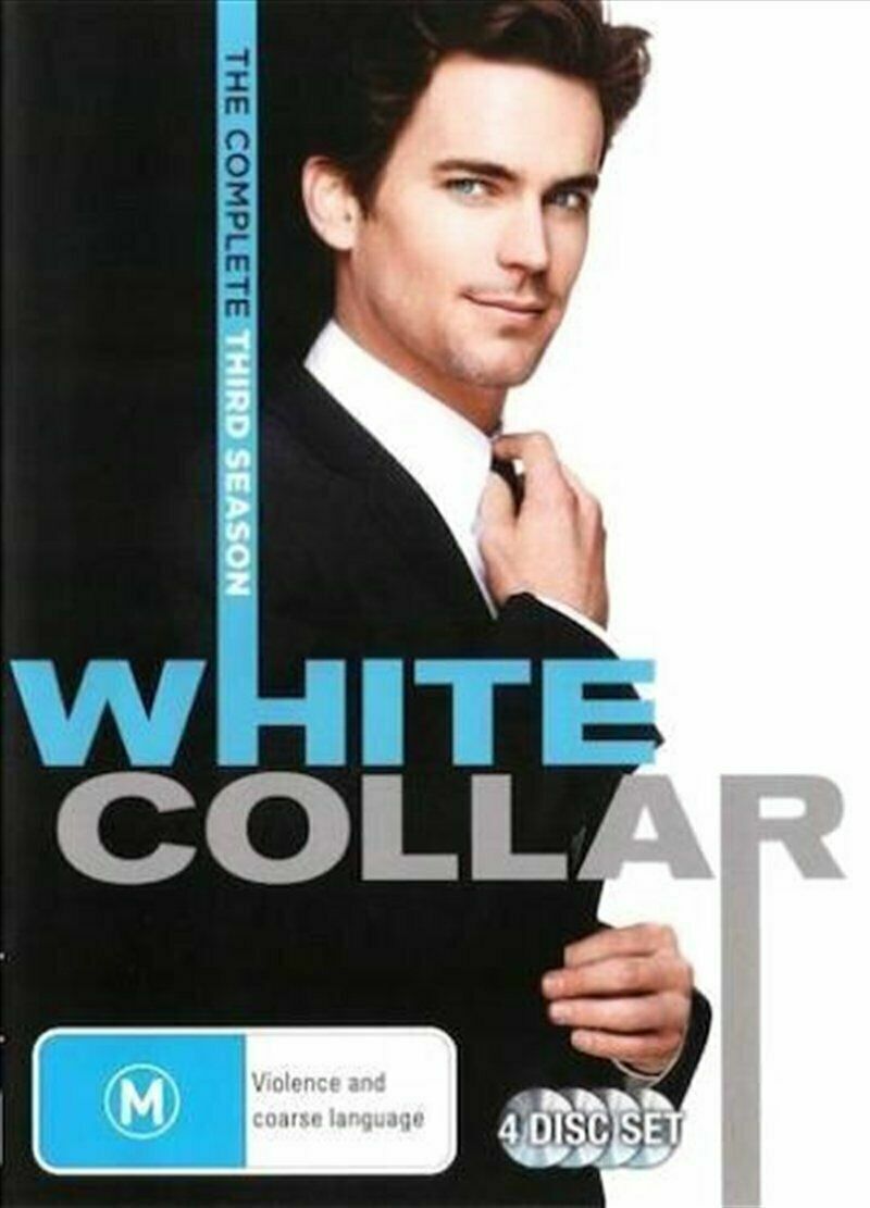 White Collar - Season 3 (DVD, 4 Disc Set) Region 4 - NEW+SEALED 