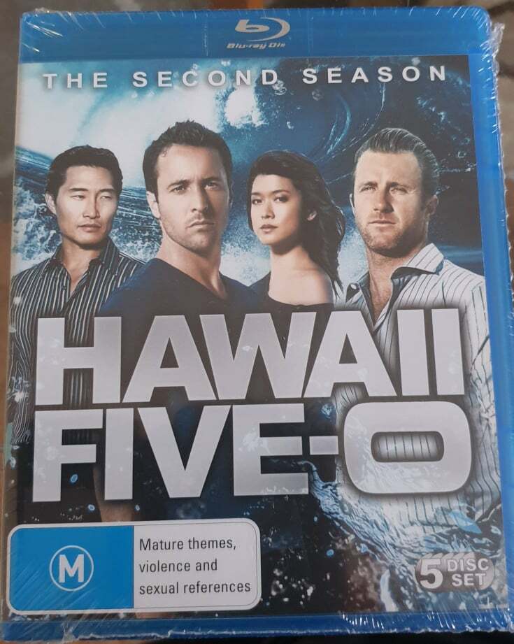 Hawaii Five-O The Second Season (Blu-ray, 5 Disc Set) NEW+SEALED