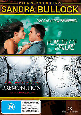  PREMONITION / FORCES OF NATURE (DVD,2009) SANDRA BULLOCK - NEW+SEALED