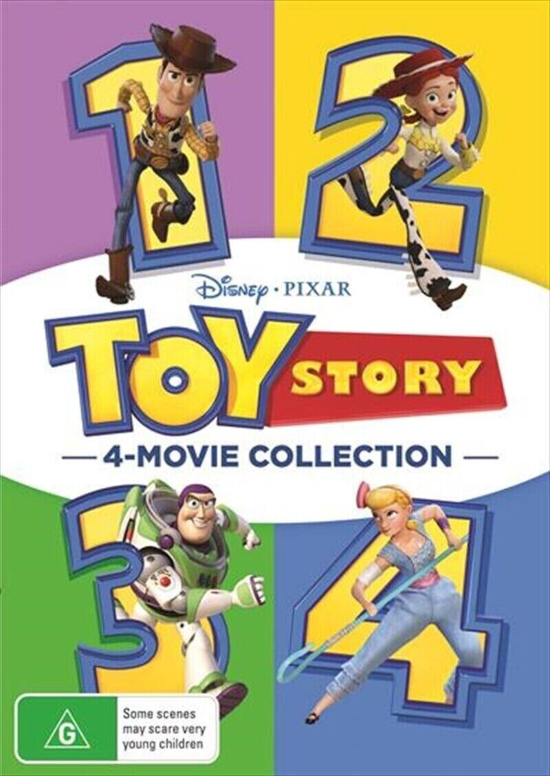 TOY STORY Quadrilogy 1 2 3 4 : NEW Disney-Pixar DVD