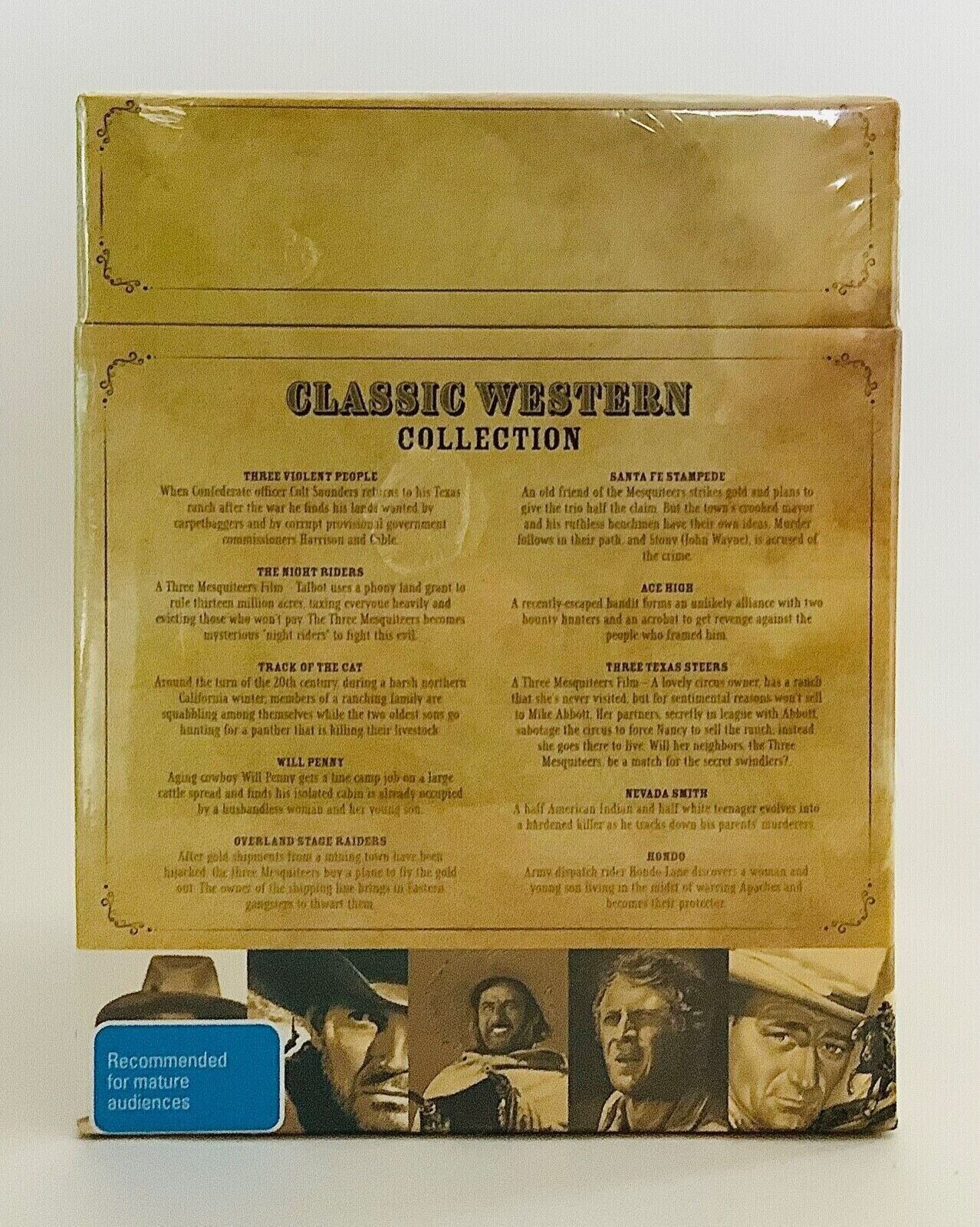 Classic Western Collection 10 DVD Box Set 