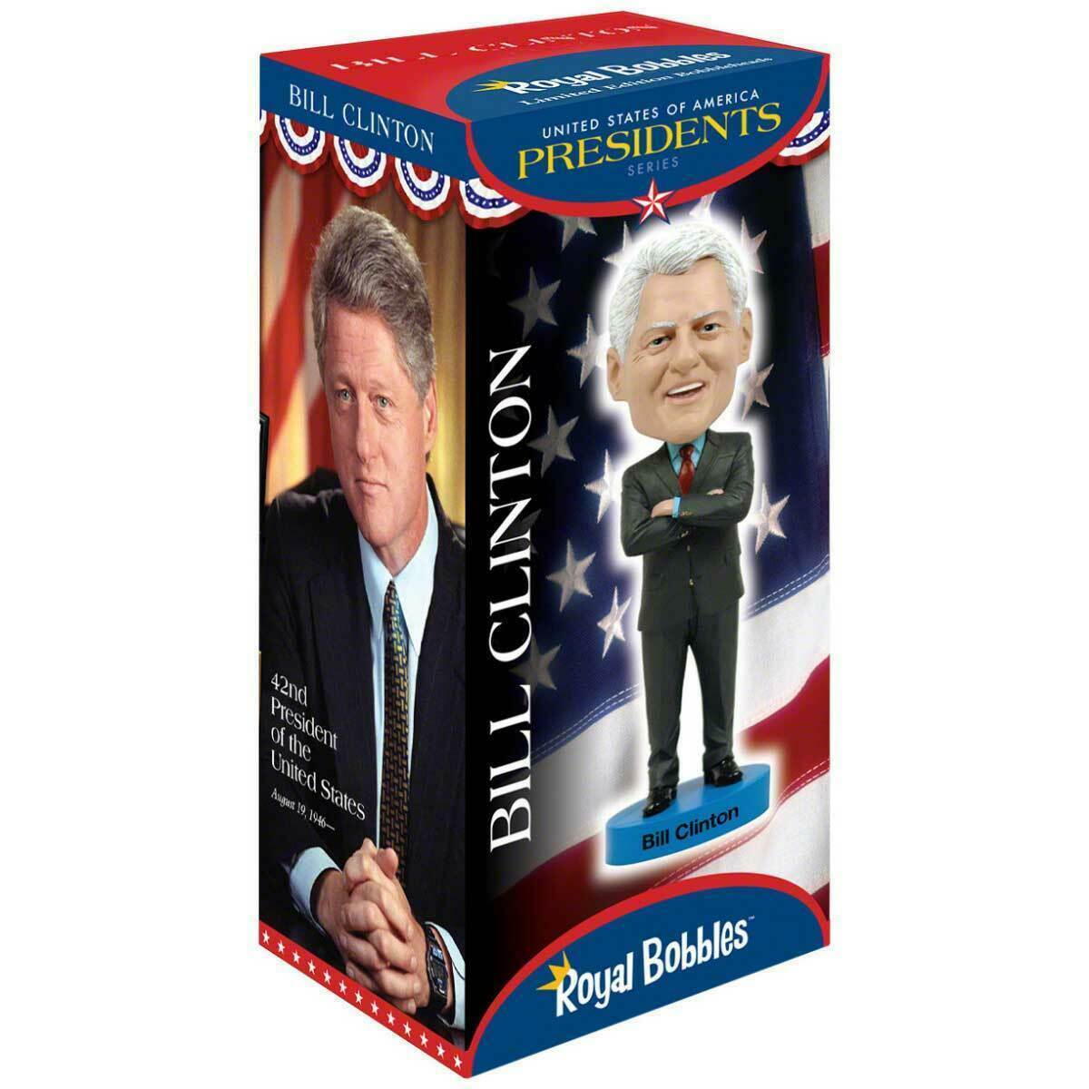 Bobblehead - Bill Clinton - 20cm Bobblehead - NEW