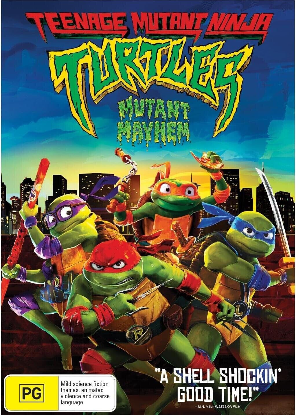 Teenage Mutant Ninja Turtles : Mutant Mayhem (DVD, 2023) NEW SEALED