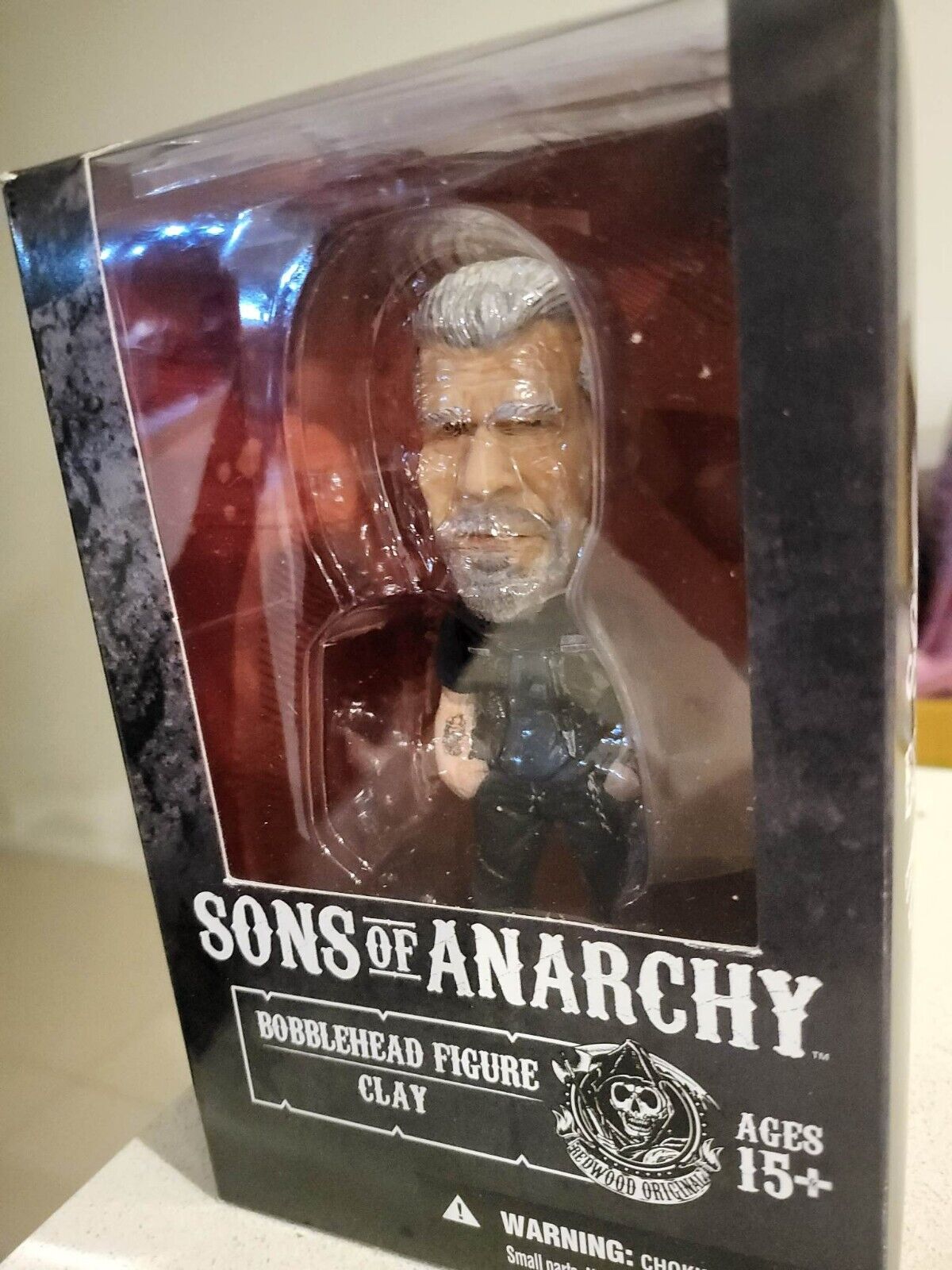 Sons of Anarchy - Clay Morrow Bobble Head Figure - NEW