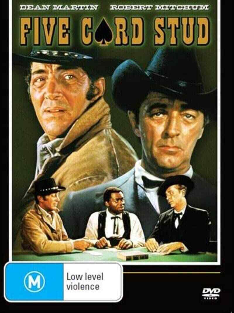 Five Card Stud, (DVD,1968) 2014 - NEW+SEALED 