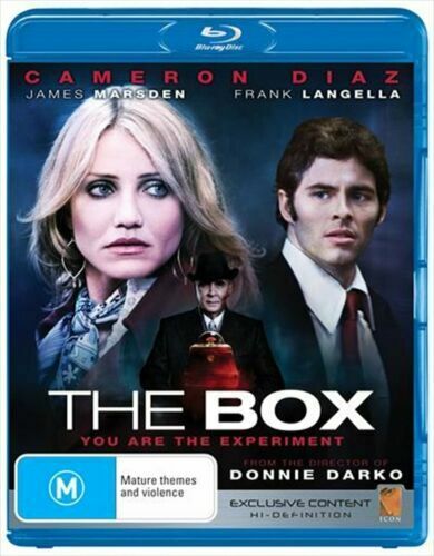 The Box -Thriller/Mystery -Cameron Diaz -(Blu-Ray,2009) Region A,B,C -NEW